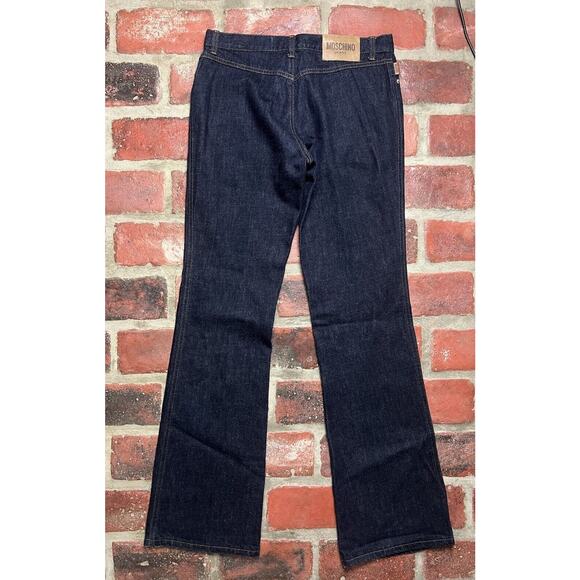 Vintage Moschino Jeans Dark Denim 100% Cotton Women’s Size 30 Italy - Picture 5 of 13